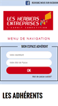 Mobile Screenshot of lesherbiersentreprises.com